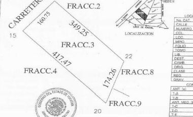 Terrenos de 6 HA en Venta en Hacienda Tamchen