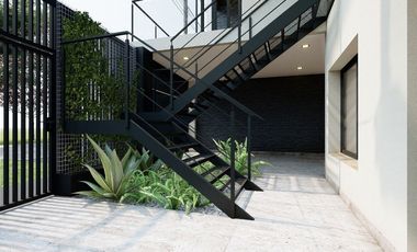 Depto en planta baja c/ cochera en desarrollo