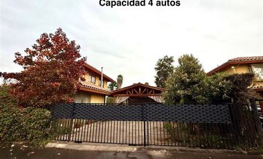Casa en Arriendo en MA - Villaseca 347 Casa 120/400m2 con 3D 3B 6 estacionamientos Km 35 Ruta 5 Sur