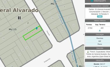 Venta lote Copacabana 400 mts - Copacabana