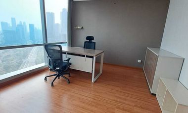 Sewa Kantor Semi Furnish 163 m2 di Prudential Center Kota Kasablanka