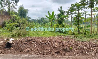Tanah murah lebar muka 60 m, di kawasan industri, tempuran, magelang