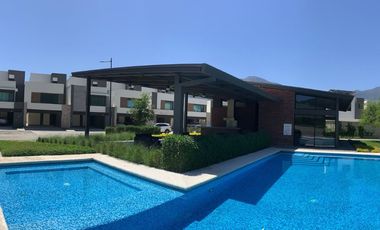 Renta Casa Nueva en Residencial Alina, zona Carretera Nacional,  Monterrey