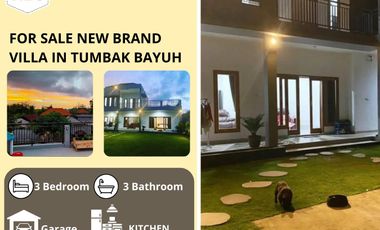 FOR SALE RUMAH SEMI VILLA