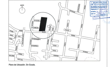 Sitio en Venta en Calle Madrid, Barrio Norte, Villa Alemana