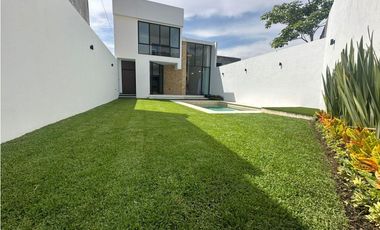 Venta Casa Nueva Moderna, Fracc. Las Fincas, Jiutepec Mor