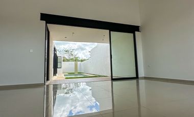 Casa de una planta en Privada