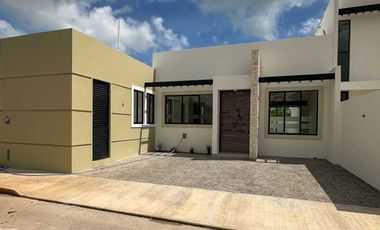 Casa de una planta en Privada