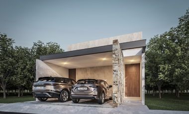 PREVENTA CASA DUO TEMOZON DE UNA PLANTA 2 REC PISCINA