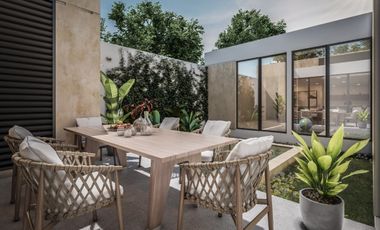 PREVENTA CASA DUO TEMOZON DE UNA PLANTA 2 REC PISCINA