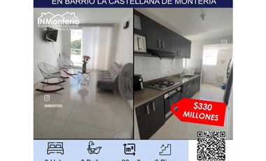 SE VENDE APARTAMENTO EN BARRIO LA CASTELLANA DE MONTERIA