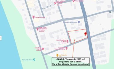 TERRENO EN VENTA CANOA
