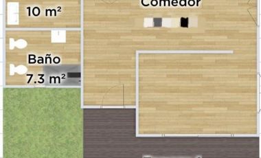 ALQUILER PH 2 AMB - WILDE COCHERA   PATIO    JARDIN SIN EXPENSAS