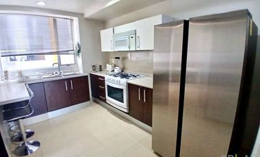 Departamento amueblado en renta en Hacienda del Ciervo, Interlomas