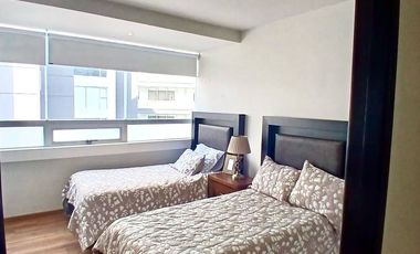 Departamento amueblado en renta en Hacienda del Ciervo, Interlomas