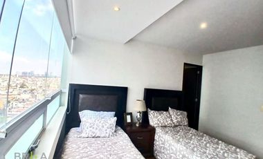 Departamento amueblado en renta en Hacienda del Ciervo, Interlomas