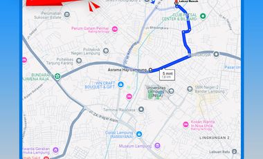 PROMO rumah di RAJABASA 1 Kilo dari Kampus UNILA griya bagus