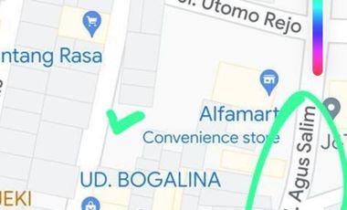 Dijual Tanah Sangat Strategis di Tengah Kota Batu