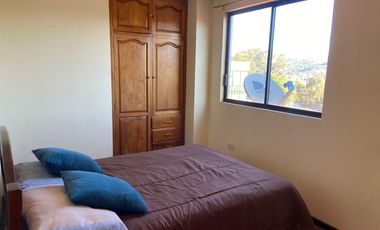 Departamento semi amoblado, sector Coliseo