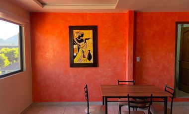 Departamento semi amoblado, sector Coliseo