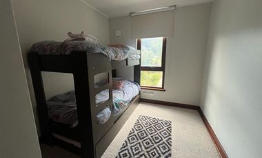Departamento en Venta en Dpto amoblado 2 dormit 2 baños con vista al lago en condominio a 1 km de Pucón