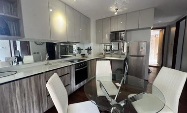 Departamento en Venta en Dpto amoblado 2 dormit 2 baños con vista al lago en condominio a 1 km de Pucón