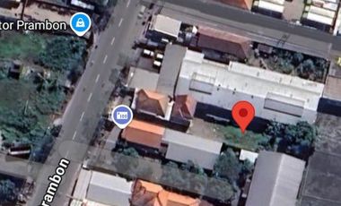 DISEWAKAN TANAH AREA KOMERSIL BELAKANG RUKO JL. RAYA PRAMBON