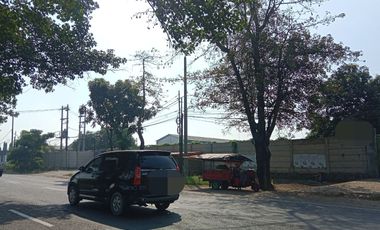 DISEWAKAN TANAH NOL JALAN RAYA WILAYAH KRIAN-SIDOARJO