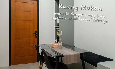 Bravado rumah 1 lantai di depok dekat stasiun Depok lama.