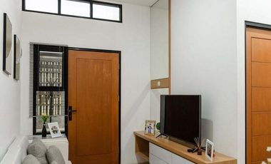 Bravado rumah 1 lantai di depok dekat stasiun Depok lama.