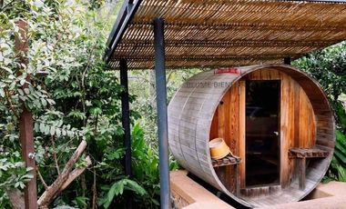 Renta casa en Malinalco, con alberca y gran jardín