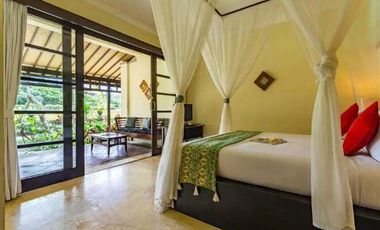 dijual resort & spa lokasi ubud bali