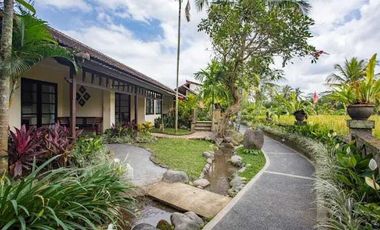 dijual resort & spa lokasi ubud bali