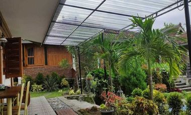 Dijual Rumah Etnik Joglo Luas Ada Kolam Renang  Dekat Kampus UII Yogya