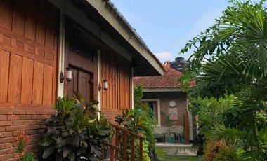 Dijual Rumah Etnik Joglo Luas Ada Kolam Renang  Dekat Kampus UII Yogya