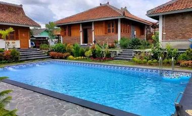 Dijual Rumah Etnik Joglo Luas Ada Kolam Renang  Dekat Kampus UII Yogya