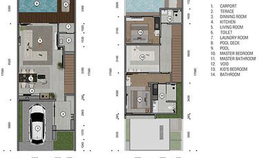 PRM-001.MJ | For Sale A New Stylist Villa Residence Type Seruni Sanur