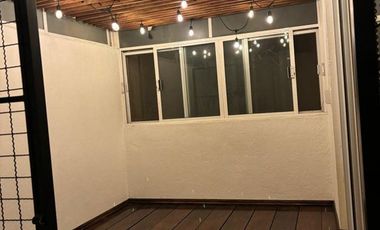 Departamento en renta en San Rafael 3 R, 2 B 2 E CON AGRADABLE TERRAZA