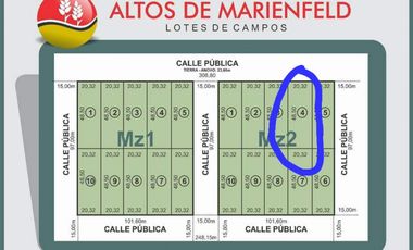 AMPLIOS TERRENOS EN ALDEA SPATZENKUTTER