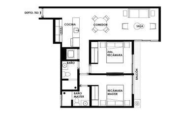 PRE VENTA DEPARTAMENTO, 2 RECÁMARAS, COLONIA CUAUHTÉMOC, CDMX