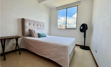 Apartamento en venta en piso alto en el poblado