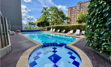 Apartamento en venta en piso alto en el poblado
