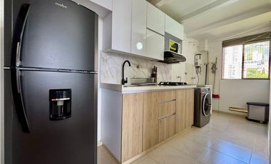 Apartamento en venta en piso alto en el poblado