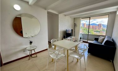 Apartamento en venta en piso alto en el poblado
