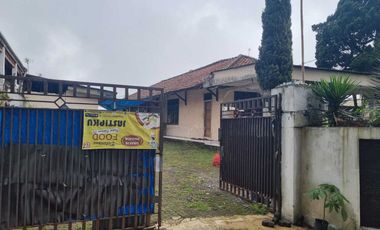 Jual Rumah Luas (Harga Tanah) di Jl Raya Cipanas Puncak