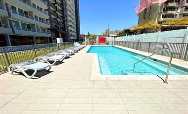 Departamento Amoblado en Arriendo en MA - Zañartu 980, Metro Rodrigo de Araya - Depto Mariposa y Estacionamiento 60/65m2