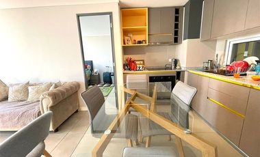 Departamento Amoblado en Arriendo en MA - Zañartu 980, Metro Rodrigo de Araya - Depto Mariposa y Estacionamiento 60/65m2