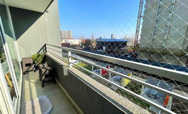 Departamento Amoblado en Arriendo en MA - Zañartu 980, Metro Rodrigo de Araya - Depto Mariposa y Estacionamiento 60/65m2