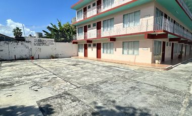 Se vende propiedad tipo hotel en el centro de Chetumal, Q. Roo.