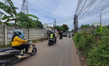 Disewakan tanah murah pinggir jln raya gunung sindur cocok untuk usaha